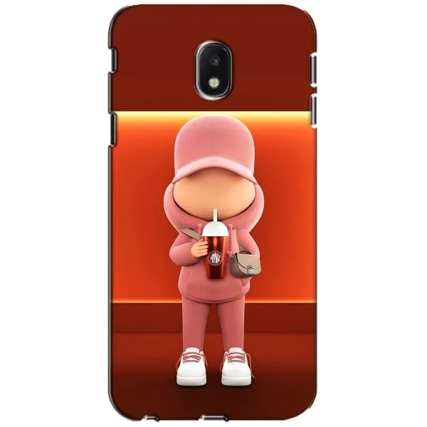 Чехол с принтом «С Кофе» для Samsung Galaxy J3 2017 (J330FN EU)