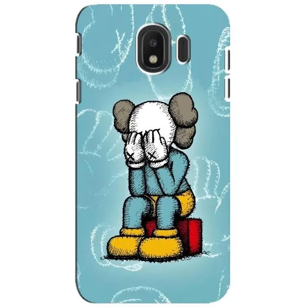 Чехол с принтом «Плач Bearbrick» для Samsung Galaxy J4 2018 (SM-J400F)