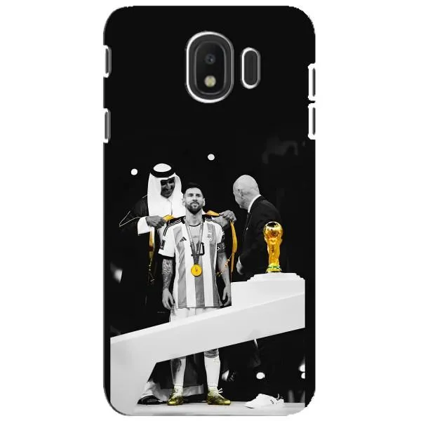 Чехол с принтом «Месси в накидке» для Samsung Galaxy J4 2018 (SM-J400F)