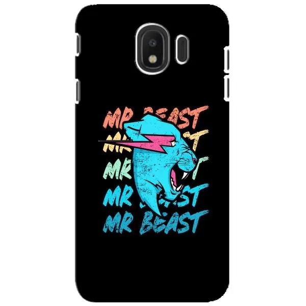 Чехол с принтом «logo Mr beast» для Samsung Galaxy J4 2018 (SM-J400F)