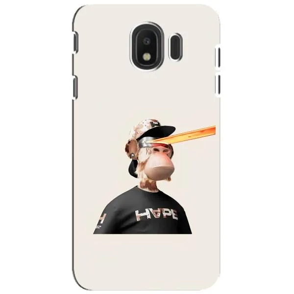 Чехол с принтом «обезьяна NFT в очках» для Samsung Galaxy J4 2018 (SM-J400F)