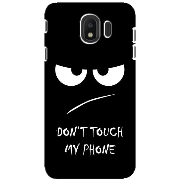 Чехол с принтом «Dont Touch» для Samsung Galaxy J4 2018 (SM-J400F)