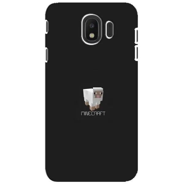 Чехол с принтом «Овечка Майнкрафт» для Samsung Galaxy J4 2018 (SM-J400F)
