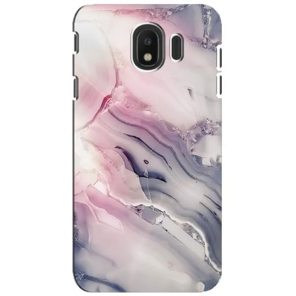 Чехол с принтом «Пурпурный Мрамор» для Samsung Galaxy J4 2018 (SM-J400F)