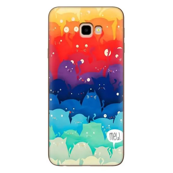Чехол с принтом «Mew» для Samsung Galaxy J4 Plus (J4+, J415)