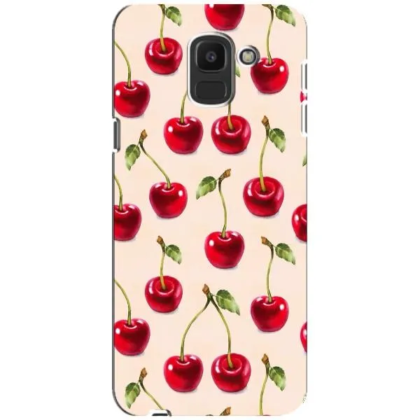 Чехол с принтом «Вишня» для Samsung Galaxy J6 2018 (J600F)