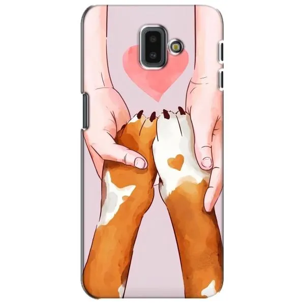 Чехол с принтом «Любовь к собакам» для Samsung Galaxy J6 Plus 2018 (J610)