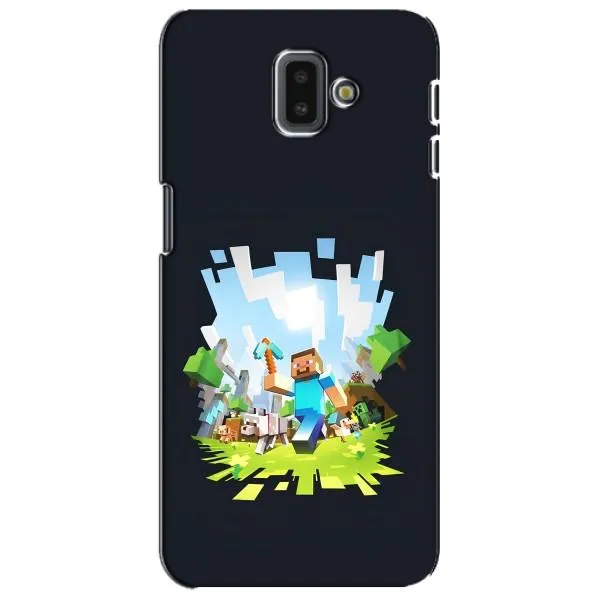 Чехол с принтом «персонажи Minecraft» для Samsung Galaxy J6 Plus 2018 (J610)