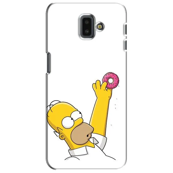 Чехол с принтом «Гомер с пончиком» для Samsung Galaxy J6 Plus 2018 (J610)