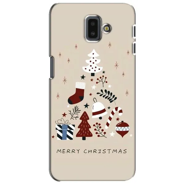 Чехол с принтом «Merry Christmas» для Samsung Galaxy J6 Plus 2018 (J610)