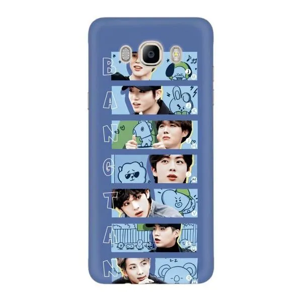 Чехол с принтом «Bangtan» для Samsung Galaxy J7 2016 (J710, J7108)