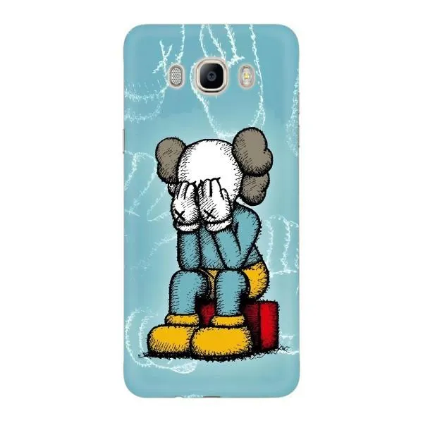 Чехол с принтом «Плач Bearbrick» для Samsung Galaxy J7 2016 (J710, J7108)