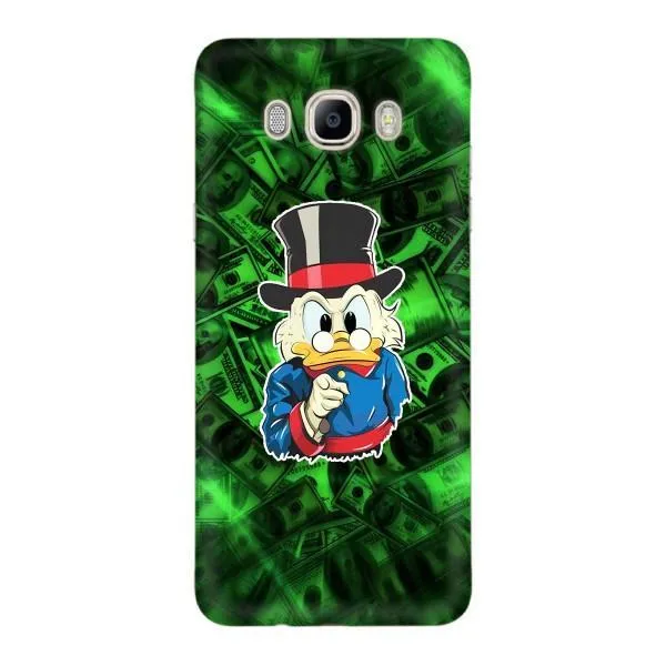 Чехол с принтом «Скрудж МакДак» для Samsung Galaxy J7 2016 (J710, J7108)