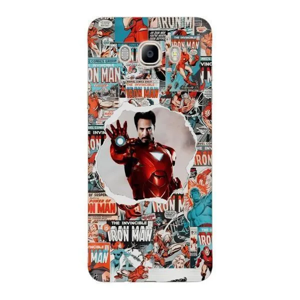 Чехол с принтом «Айронмен» для Samsung Galaxy J7 2016 (J710, J7108) Чехол с принтом «Айронмен» для Samsung Galaxy J7 2016 (J710, J7108)
