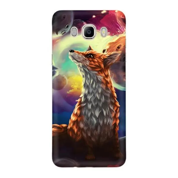 Чехол с принтом «Лисица в космосе» для Samsung Galaxy J7 2016 (J710, J7108)