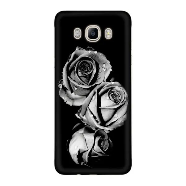 Чехол с принтом «Черная роза» для Samsung Galaxy J7 2016 (J710, J7108)