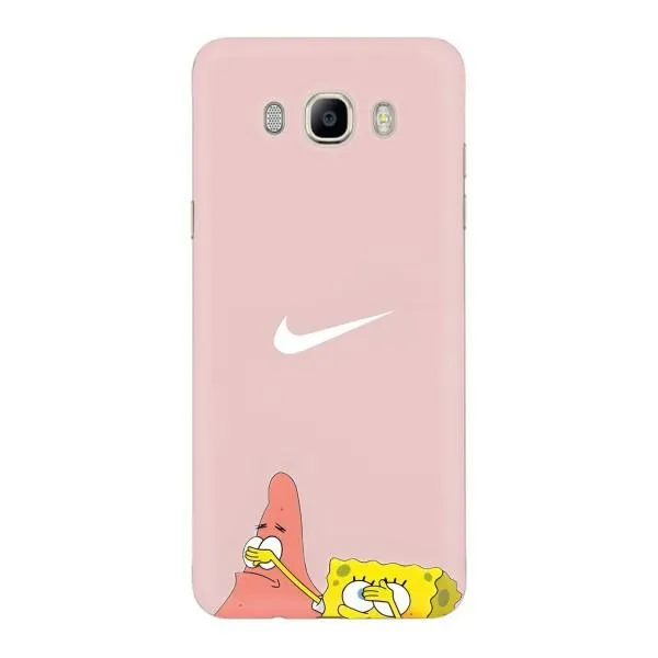 Чохол з принтом «Патрік і Губка» для Samsung Galaxy J7 2016 (J710, J7108)