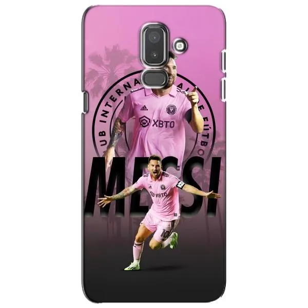 Чехол с принтом «Messi Miami» для Samsung Galaxy J8 2018 (J810)