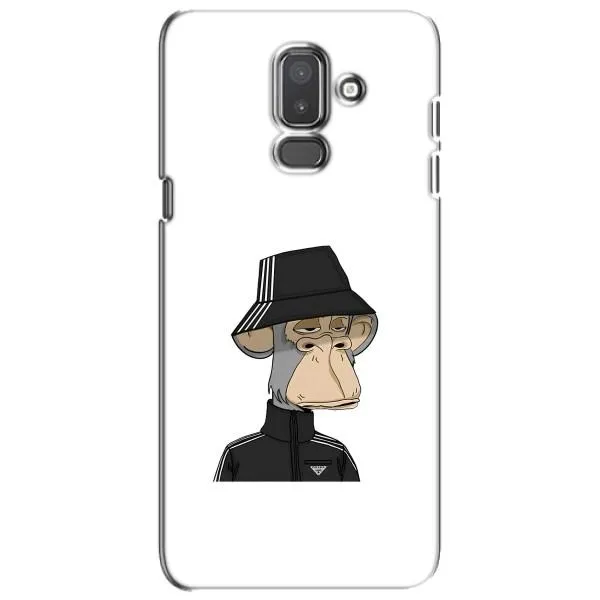 Чехол с принтом «обезьяна NFT Adidas» для Samsung Galaxy J8 2018 (J810)