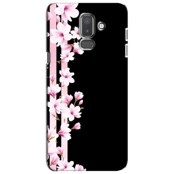 Чехол с принтом «Цветочки» для Samsung Galaxy J8 2018 (J810)