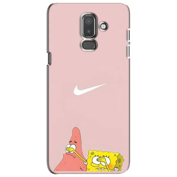 Чохол з принтом «Патрік і Губка» для Samsung Galaxy J8 2018 (J810)