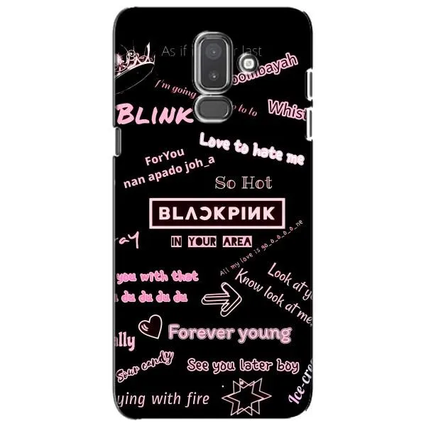 Чехол с принтом «BLACKPINK» для Samsung Galaxy J8 2018 (J810)