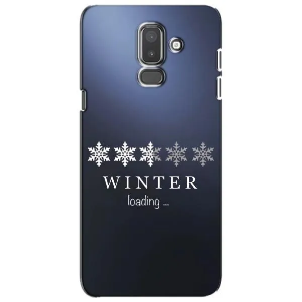 Чехол с принтом «Winter loading» для Samsung Galaxy J8 2018 (J810)