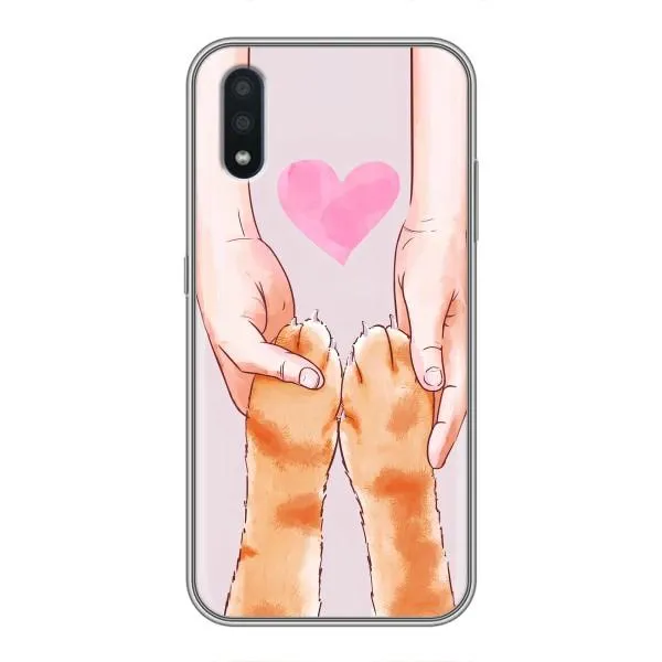 Чехол с принтом «Любовь к котикам» для Samsung Galaxy M01 (M015)
