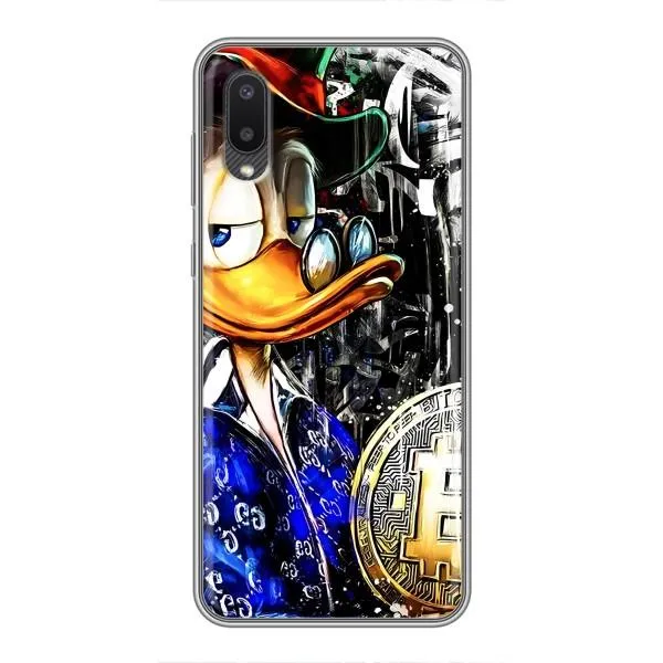 Чехол с принтом «Биткойн Скрудж» для Samsung Galaxy M02 (M022)
