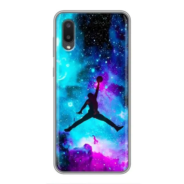 Чехол с принтом «Яркий Джордан» для Samsung Galaxy M02 (M022)