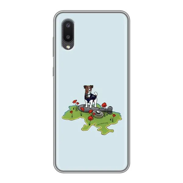 Чехол с принтом «Сапер Пес» для Samsung Galaxy M02 (M022)