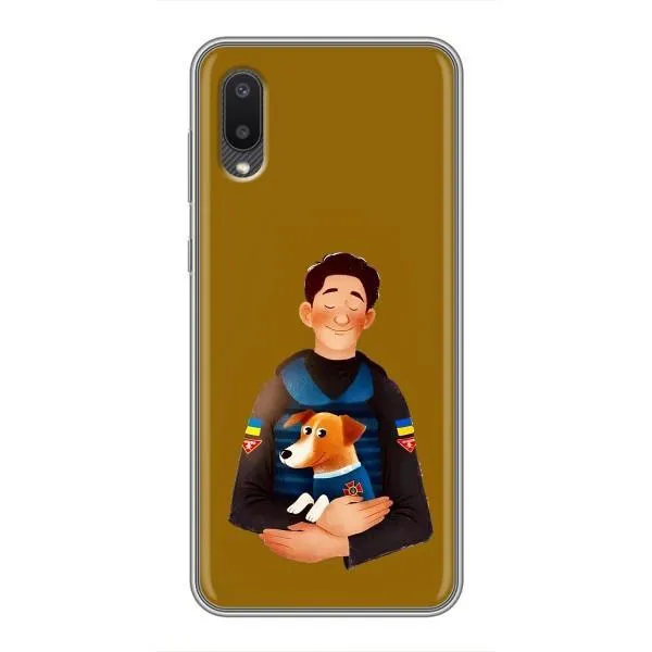 Чехол с принтом «ЗСУ Патрон» для Samsung Galaxy M02 (M022)