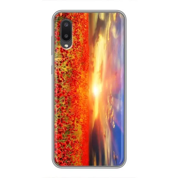 Чехол с принтом «Поле тюльпанов» для Samsung Galaxy M02 (M022)