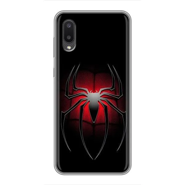 Чехол с принтом «Паук марвел» для Samsung Galaxy M02 (M022)