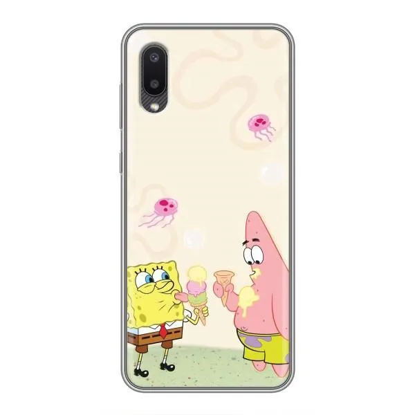 Чохол з принтом «Патрік і Боб» для Samsung Galaxy M02 (M022)