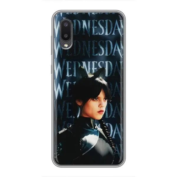 Чохол з принтом «Венздей кішка» для Samsung Galaxy M02 (M022)