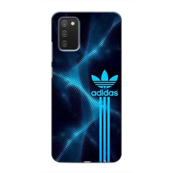 Чехол с принтом «Синий Адидас» для Samsung Galaxy M02s