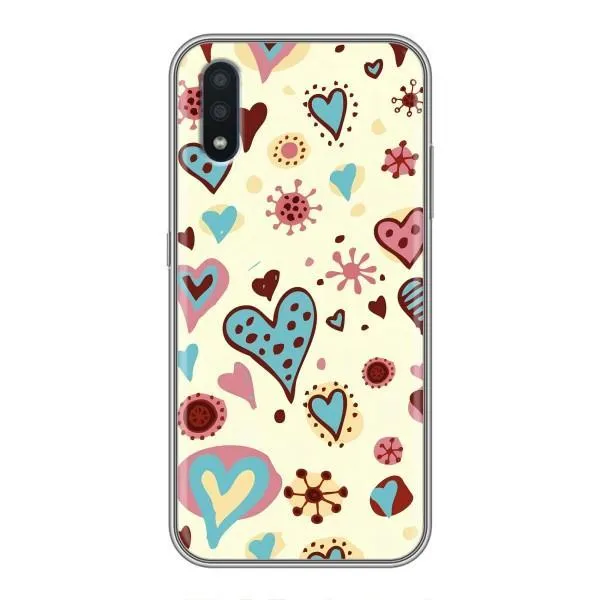 Чохол з принтом «Сердечки» для Samsung Galaxy M10 (M105) Чохол з принтом «Сердечки» для Samsung Galaxy M10 (M105)