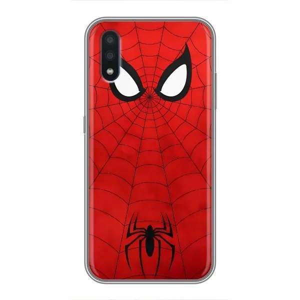 Чехол с принтом «Паук (Марвел)» для Samsung Galaxy M10 (M105)