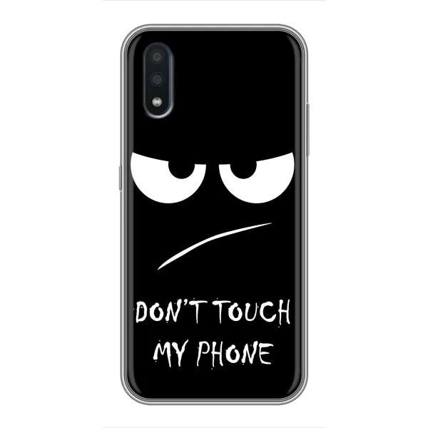 Чохол з принтом «Dont Touch» для Samsung Galaxy M10 (M105)