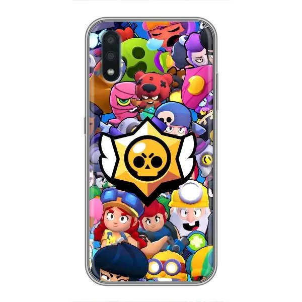 Чехол с принтом «Лого Brawl Stars» для Samsung Galaxy M10 (M105)