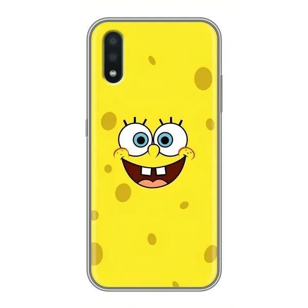 Чехол с принтом «Мордашка Спанч Боба» для Samsung Galaxy M10 (M105)