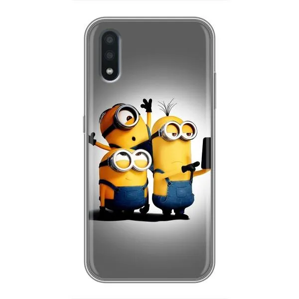 Чехол с принтом «Три миньона» для Samsung Galaxy M10 (M105)