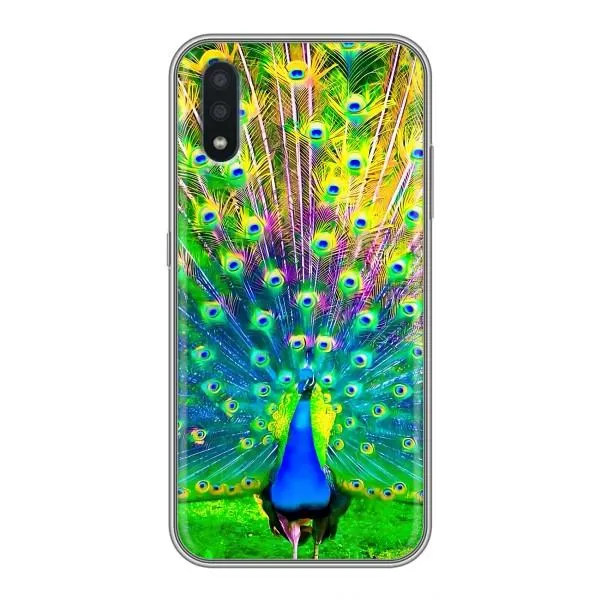 Чохол з принтом «Яскравий Павлин» для Samsung Galaxy M10 (M105)