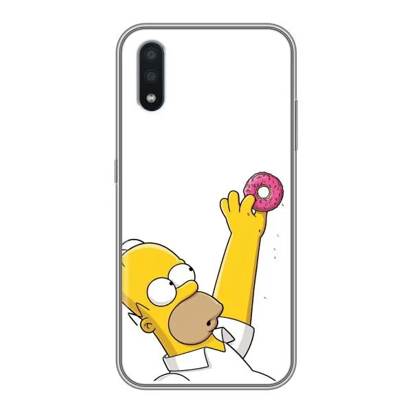 Чохол з принтом «Гомер з пончиком» для Samsung Galaxy M10 (M105)