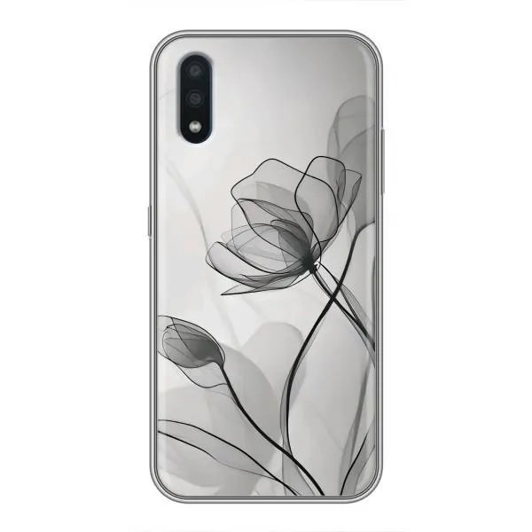 Чохол з принтом «Чорні квіти» для Samsung Galaxy M10 (M105) Чохол з принтом «Чорні квіти» для Samsung Galaxy M10 (M105)