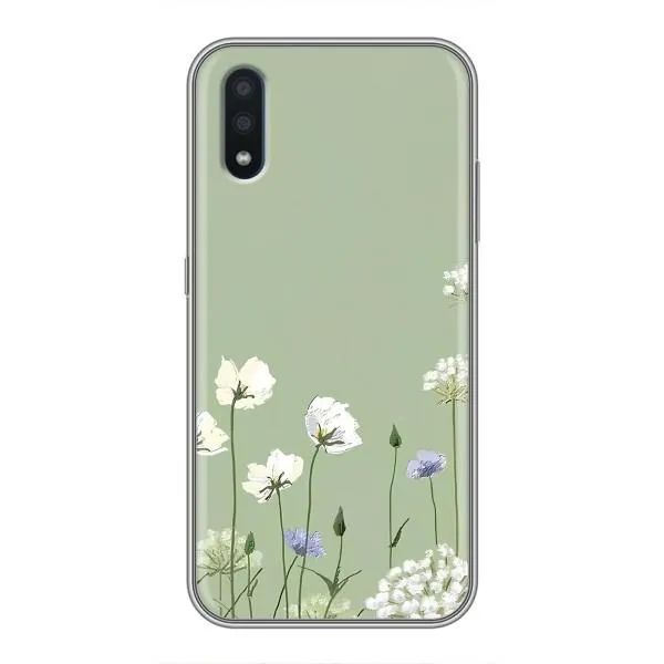 Чохол з принтом «Квіти на зеленому» для Samsung Galaxy M10 (M105) Чохол з принтом «Квіти на зеленому» для Samsung Galaxy M10 (M105)