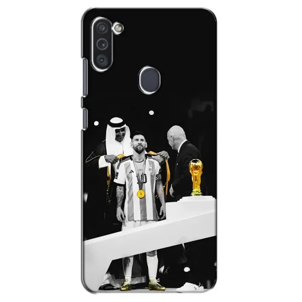 Чехол с принтом «Месси в накидке» для Samsung Galaxy M11 Чехол с принтом «Месси в накидке» для Samsung Galaxy M11