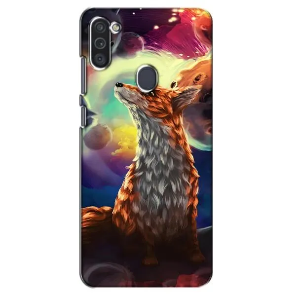 Чехол с принтом «Лисица в космосе» для Samsung Galaxy M11