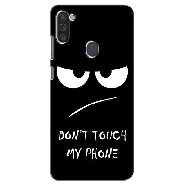 Чехол с принтом «Dont Touch» для Samsung Galaxy M11